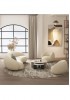 Opal Curved Upholstery Sofa 3 Seater 